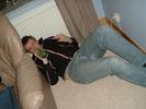 karl on the floor