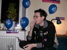 henrik eating popcorn
