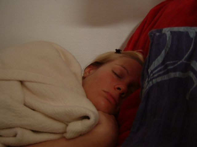 linda sleeping