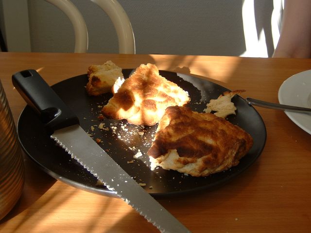 newly baked scones